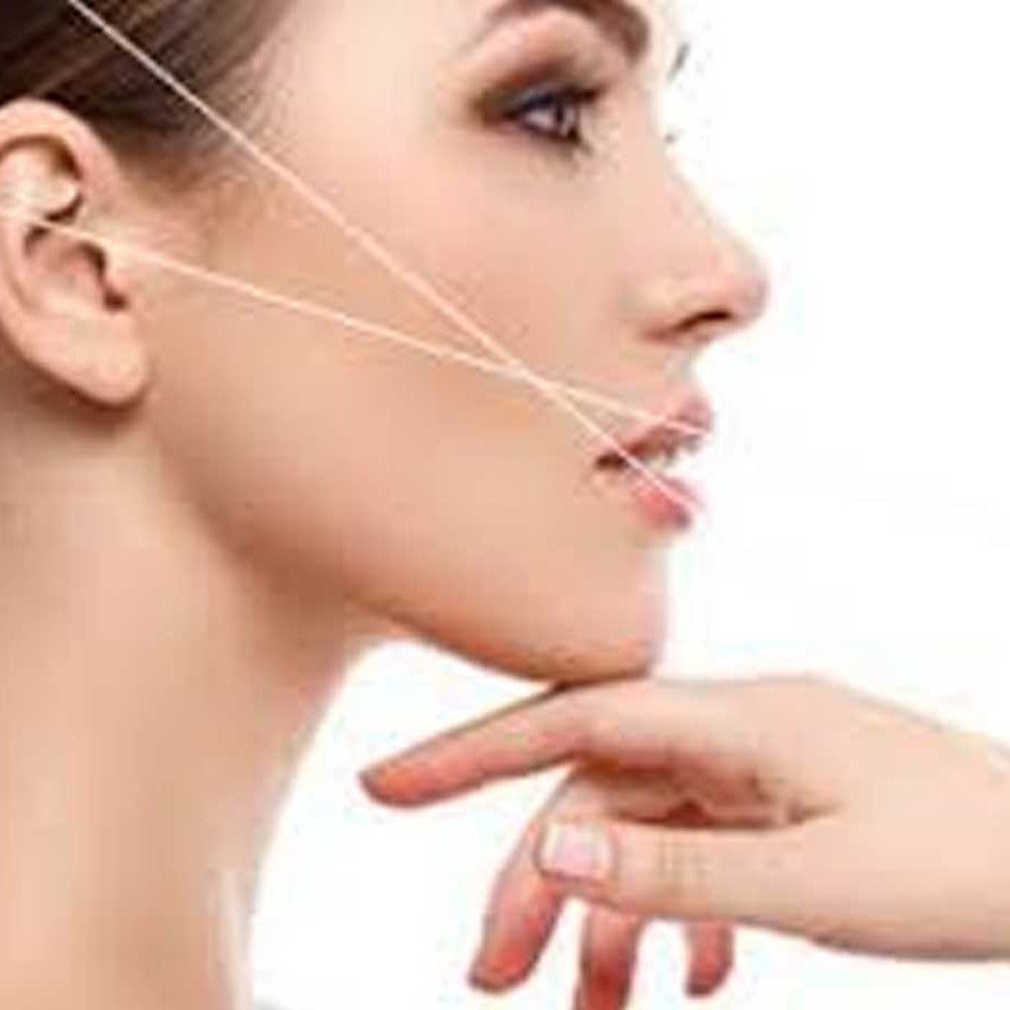 Half Cheek Threading service image